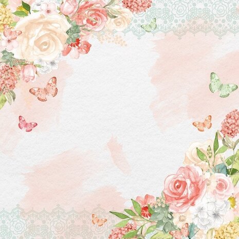 Crafter's Companion Caring Thoughts 12x12 Inch Paper Pad (S-CT-PAD12) (OUTLET)