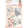 Crafter's Companion Caring Thoughts Metal Dies Floral Decoupage Set 1 (S-CT-MD-FLDEC1) (OUTLET)