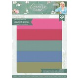 Crafter's Companion Country Lane A4 Luxury Linen Cardstock Pack (S-CLANE-LINEN) (OUTLET)