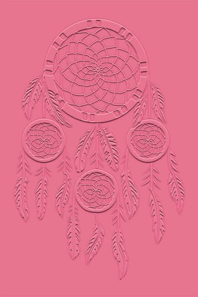 Crafter's Companion Bohemian Collection Embossing Folder Follow Your Dreams (S-BOH-EF4-FYDR) (OUTLET)
