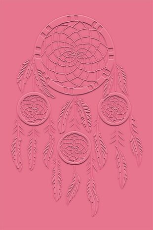 Crafter's Companion Bohemian Collection Embossing Folder Follow Your Dreams (S-BOH-EF4-FYDR) (OUTLET)