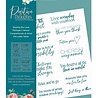 Crafter's Companion Positive Thoughts Clear Stamps Sharing the Love (PT-ST-CA-STHL) (OUTLET)