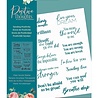 Crafter's Companion Positive Thoughts Clear Stamps Sending Positivity (PT-ST-CA-SEPO) (OUTLET)