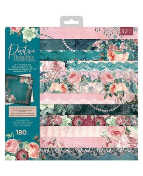 Crafter's Companion Positive Thoughts 12x12 Inch Paper Pad (PT-PAD12) (OUTLET)