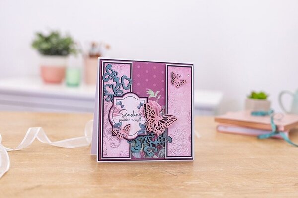 Crafter's Companion Positive Thoughts 12x12 Inch Paper Pad (PT-PAD12) (OUTLET)