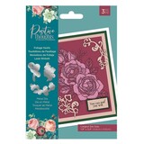 Crafter's Companion Positive Thoughts Metal Die Foliage Swirls (PT-MD-FOSW) (OUTLET)