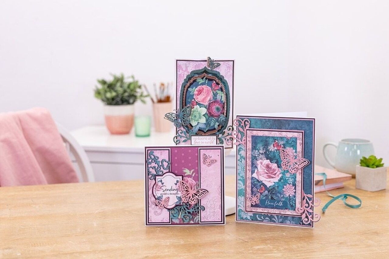 Crafter's Companion Positive Thoughts Card Front 6x4 Inch Paper Pad (PT-CFRO) (OUTLET)