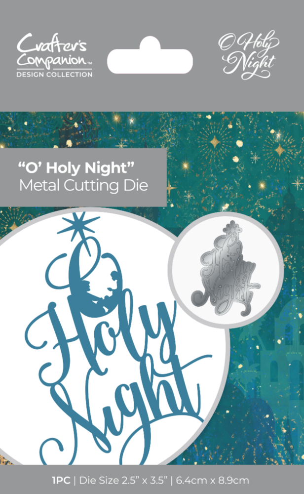Crafter's Companion O' Holy Night Metal Die O' Holy Night (OHN-MD-OHNIG) (OUTLET)