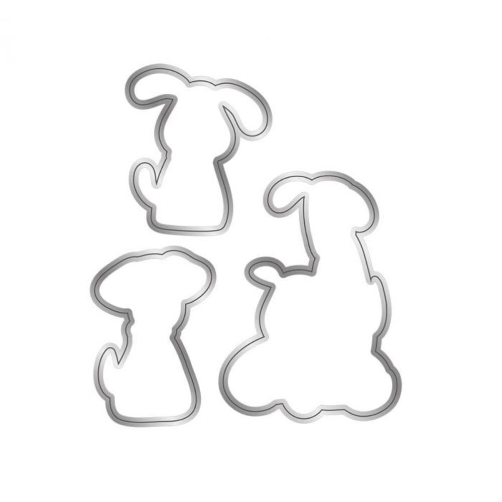 Crafter's Companion Pawsitivity Furr-ever Friends Stamp & Die Set (NIT-PAW-STD-FFR) (OUTLET)