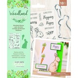 Crafter's Companion Woodland Friends Stamp & Die Woodland Bunny (NG-WFR-STD-WBUN) (OUTLET)