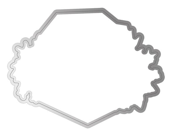 Crafter's Companion The Sunflower Collection Stamp & Die Fabulous Frame (NG-SUN-STD-FFRA) (OUTLET)