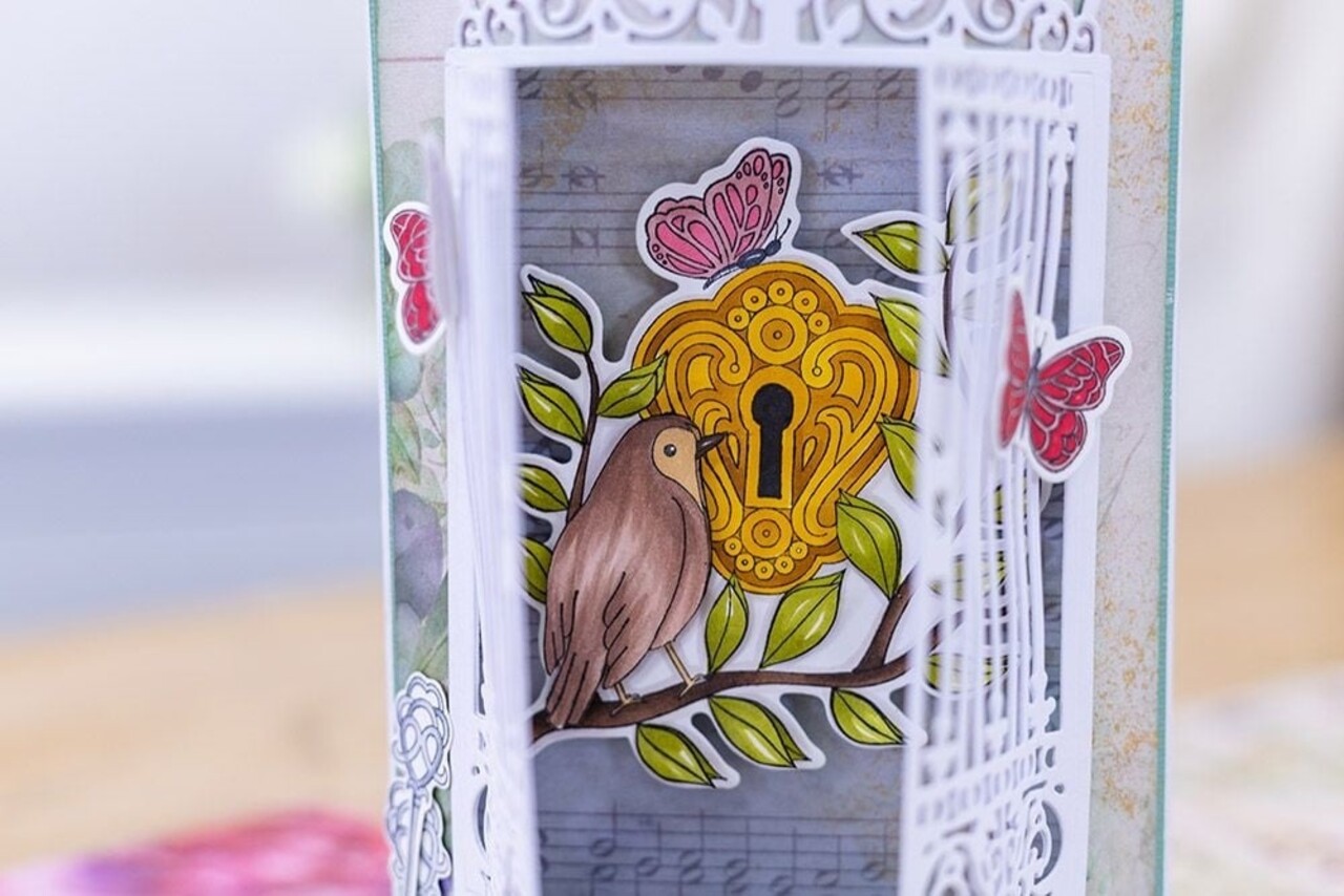 Crafter's Companion Secret Garden Collection Stamp & Die Secrets Unlocked (NG-SG-STD-SEUN) (OUTLET) Crafter's Companion Secret Garden Collection Stamp & Die Secrets Unlocked (NG-SG-STD-SEUN) (OUTLET)