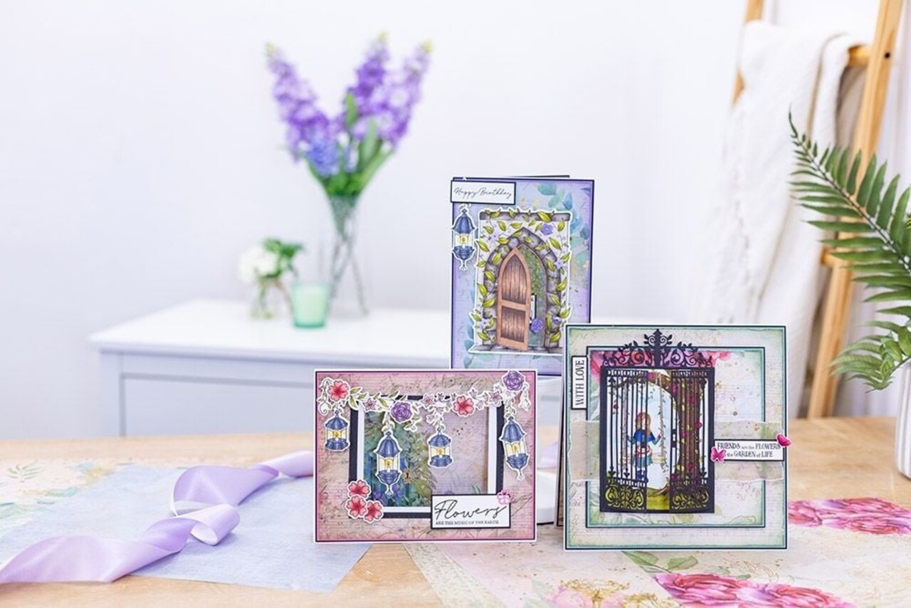 Crafter's Companion Secret Garden Collection A4 Luxury Mixed Cardstock Pad (NG-SG-LMIX) (OUTLET)