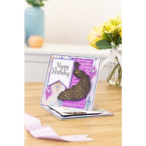 Crafter's Companion Proud Peacock Die (NG-PEA-MD-PP) (OUTLET)