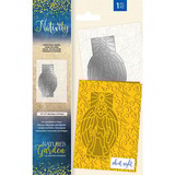 Crafter's Companion Nativity Christmas Angel Cut & Emboss Folder (NG-NAT-CEF-CHA) (OUTLET)