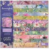 Crafter's Companion Hummingbird 12x12 Inch Paper Pad (NG-HB-PAD6) (OUTLET)