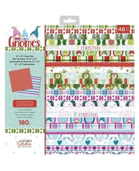 Crafter's Companion Gnomes 12x12 Inch Paper Pad (NG-GN-PAD12) (OUTLET)