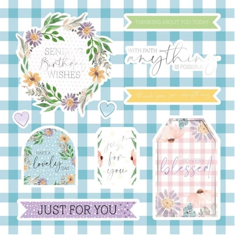 Crafter's Companion Farmhouse 12x12 Inch Vellum Pad (NG-FH-VELPAD12) (OUTLET)