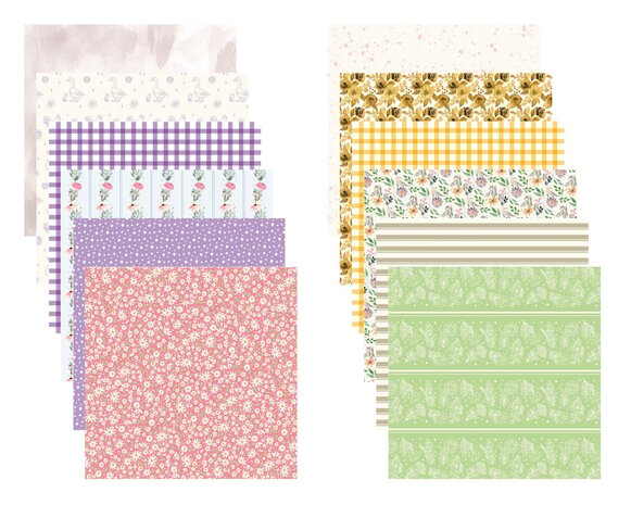 Crafter's Companion Farmhouse 12x12 Inch Paper Pad (NG-FH-PAD12) (OUTLET)