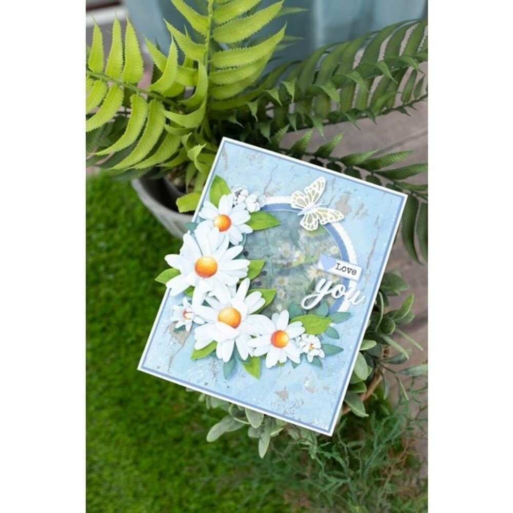 Crafter's Companion Delightful Daisies 9x12 Inch Flower Forming Foam (NG-DD-FOAM-FLO) (OUTLET)