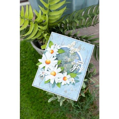 Crafter's Companion Delightful Daisies 9x12 Inch Flower Forming Foam (NG-DD-FOAM-FLO) (OUTLET)