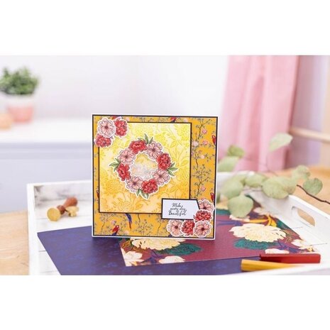 Crafter's Companion Chinoiserie Collection 12x12 Inch Paper Pad (NG-CHI-PAD12) (OUTLET)