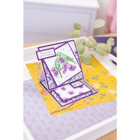 Crafter's Companion Chinoiserie Collection 12x12 Inch Paper Pad (NG-CHI-PAD12) (OUTLET)