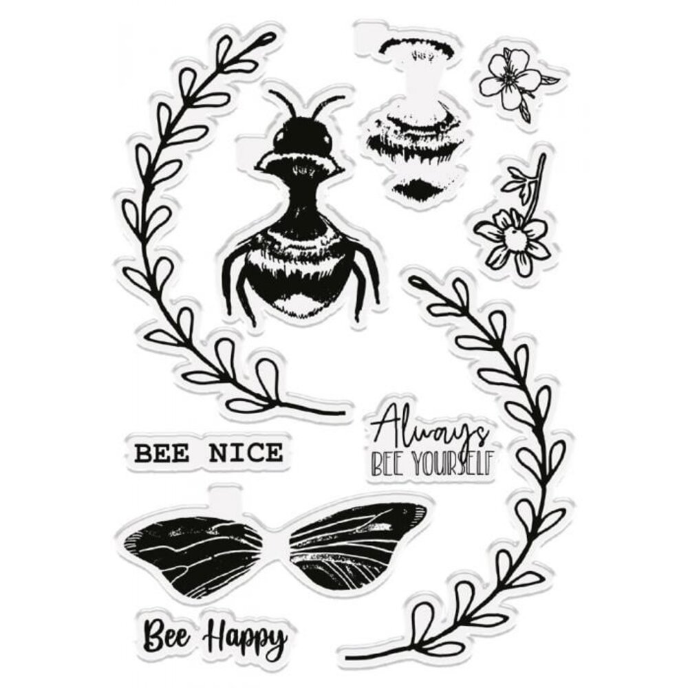 Crafter's Companion Bee-Youtiful Collection Clear Stamps Build a Bee (NG-BEY-STP-BABE) (OUTLET) Crafter's Companion Bee-Youtiful Collection Clear Stamps Build a Bee (NG-BEY-STP-BABE) (OUTLET)
