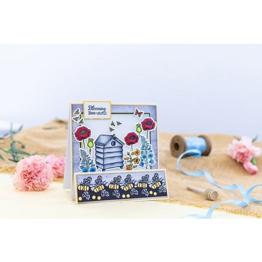 Crafter's Companion Bee-Youtiful Collection Stamp & Die Bee Hive (NG-BEY-STD-BEH) (OUTLET)