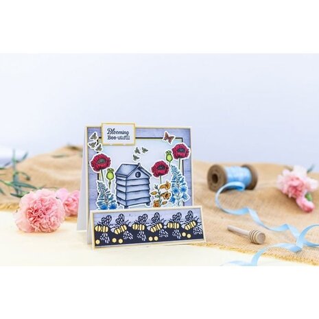 Crafter's Companion Bee-Youtiful Collection Stamp & Die Bee Hive (NG-BEY-STD-BEH) (OUTLET)