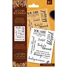 Crafter's Companion Autumn Blessings Collection Clear Stamps Thankful & Blessed (NG-AUT-ST-THAN) (OUTLET)