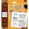 Crafter's Companion Autumn Blessings Collection Clear Stamps Pumpkin Patch (NG-AUT-ST-PUMP) (OUTLET)