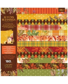 Crafter's Companion Autumn Blessings Collection 6x6 Inch Paper Pad (NG-AUT-PAD6) (OUTLET)