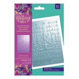 Crafter's Companion Masquerade Ball 3D Embossing Folder Distressed Chandelier (MB-EF5-3D-DICH) (OUTLET)