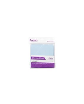 Crafter's Companion CenturaPearl Card & Envelope 6x6 Inch Baby Blue (8pcs) (CPCE-6X6-BBLUE) (OUTLET)