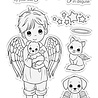 Crafter's Companion Angel Inspiration Friendship Angel Stamp & Die (CF-STD-FRAN) (OUTLET)