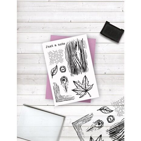 Crafter's Companion Into the Woods Clear Stamps (CC-STP-ITWO) (OUTLET)