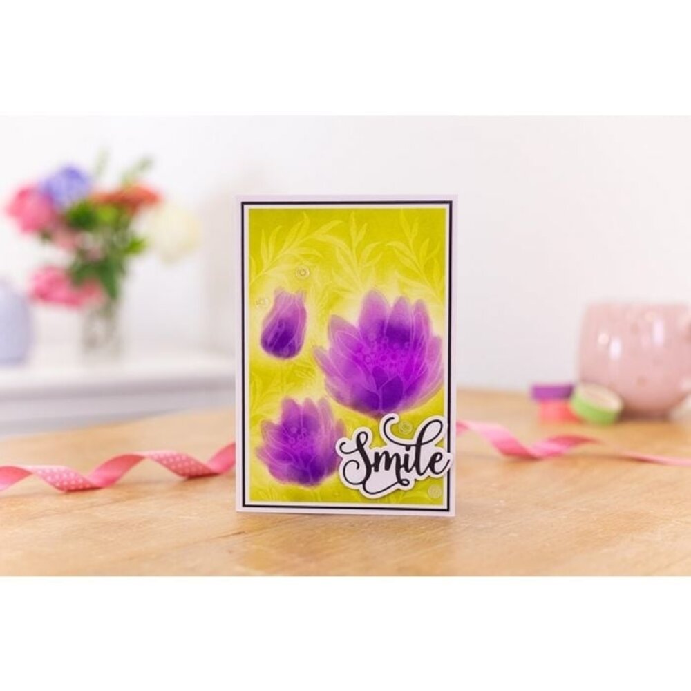 Crafter's Companion Flowers & Buds Clear Stamps (CC-STP-FANB) (OUTLET)