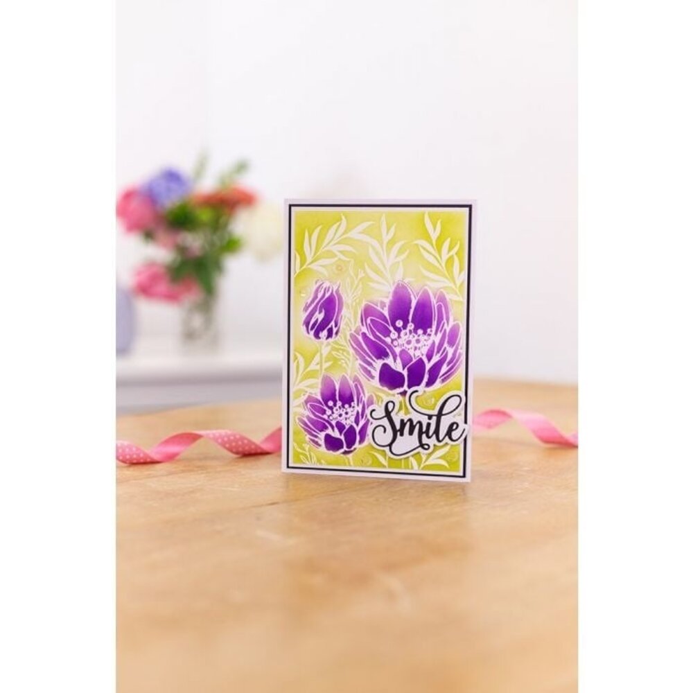 Crafter's Companion Flowers & Buds Clear Stamps (CC-STP-FANB) (OUTLET)