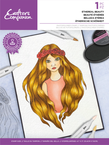 Crafter's Companion Natural Beauty Clear Stamp Ethereal Beauty (CC-STP-ETBE) (OUTLET)