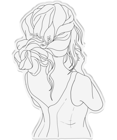 Crafter's Companion Natural Beauty Clear Stamp Effortless Chic (CC-STP-EFCH) (OUTLET)