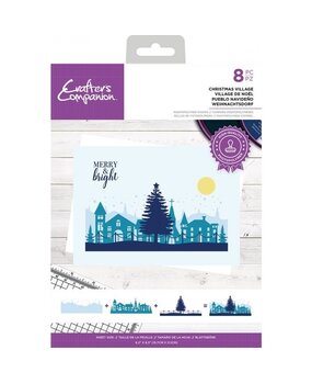 Crafter's Companion Christmas Village Clear Stamps (CC-STP-CHRV) (OUTLET)