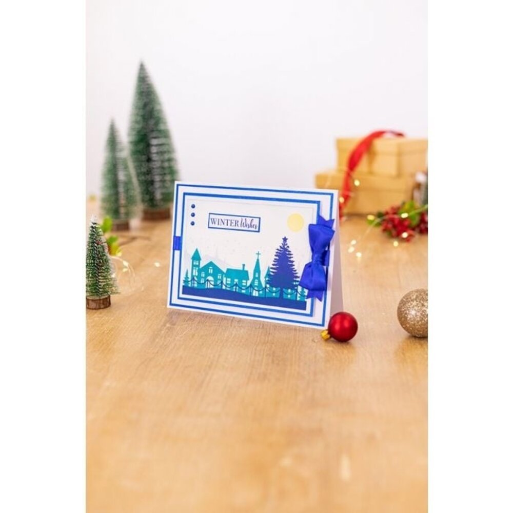 Crafter's Companion Christmas Village Clear Stamps (CC-STP-CHRV) (OUTLET)