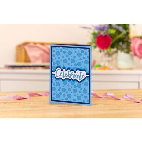 Crafter's Companion Scattered Dots Patterned Stencils (CC-STEN-SCATDO) (OUTLET)