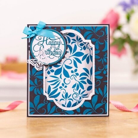 Crafter's Companion Scattered Foliage Background Stencils (CC-STEN-SCAFOL) (OUTLET)