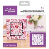 Crafter's Companion Rosebud Floral Background Stencils (CC-STEN-ROSFLO) (OUTLET)