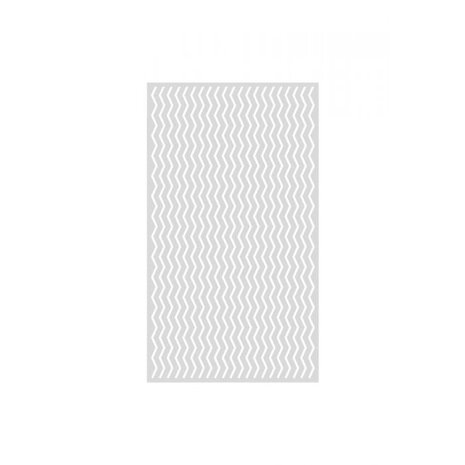 Crafter's Companion Rick Rack Patterned Stencils (CC-STEN-RICKRA) (OUTLET)