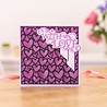 Crafter's Companion Love Hearts Background Stencils (CC-STEN-LOVHEA) (OUTLET)