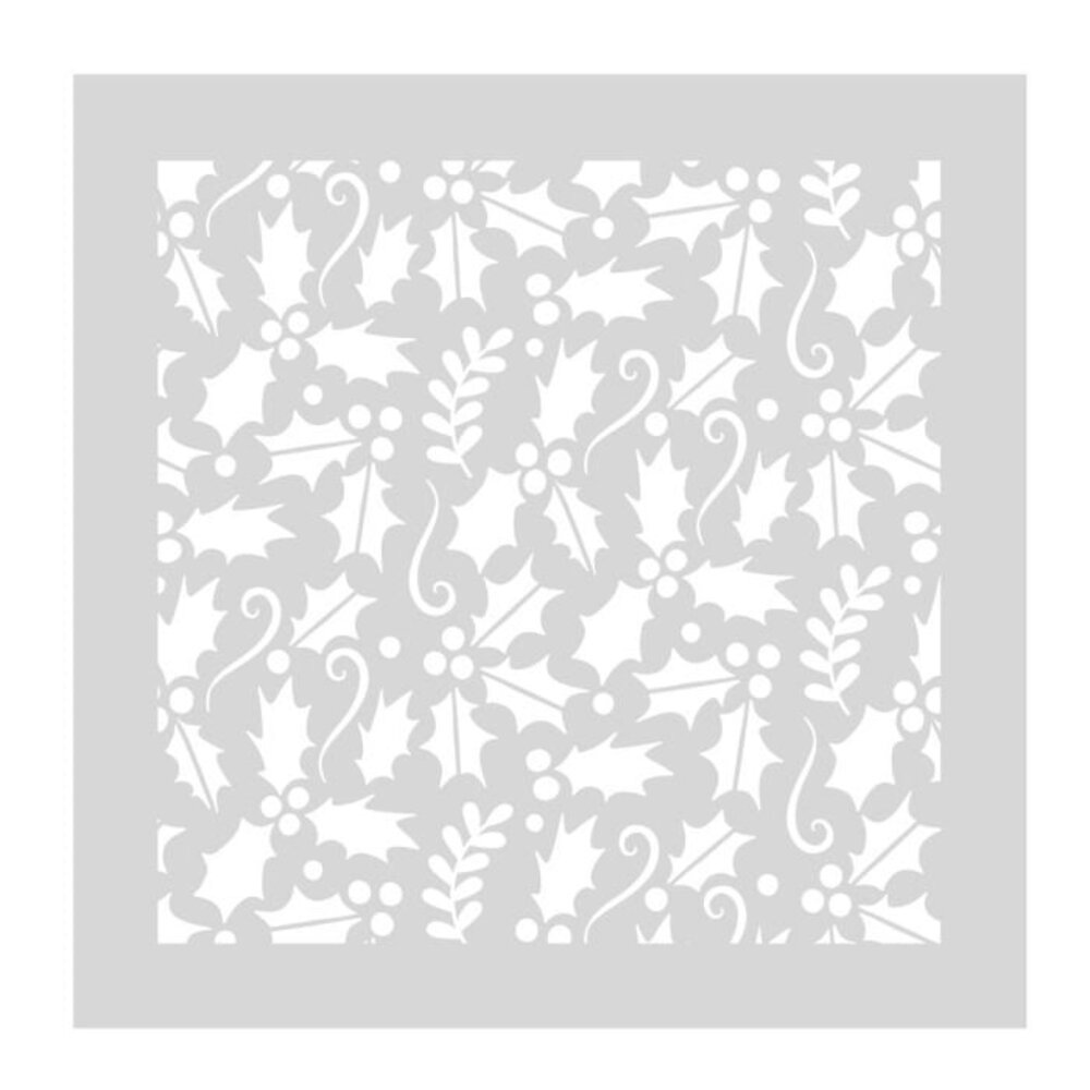 Crafter's Companion Stencil Set Holly Jolly Christmas (CC-STEN-HJOC) (OUTLET) Crafter's Companion Stencil Set Holly Jolly Christmas (CC-STEN-HJOC) (OUTLET)
