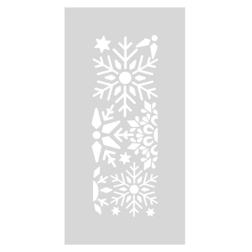 Crafter's Companion Stencil Set Graceful Snowflakes (CC-STEN-GRSN) (OUTLET)